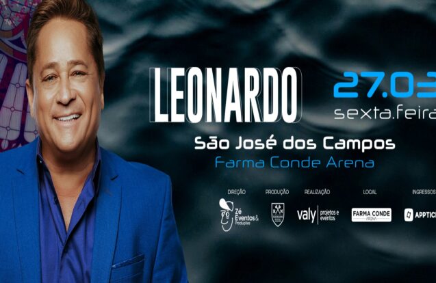Leonardo faz show em São José dos Campos nesta semana