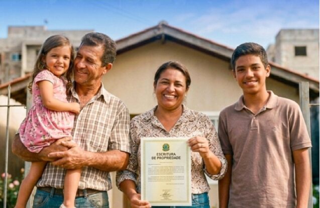 Moradores do Sonho Meu II recebem títulos de regularização em Aparecida