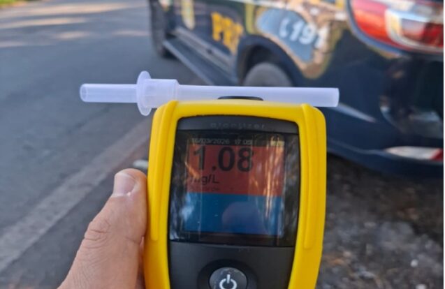 Motociclista embriagado é preso após cair em fiscalização em Bragança Paulista