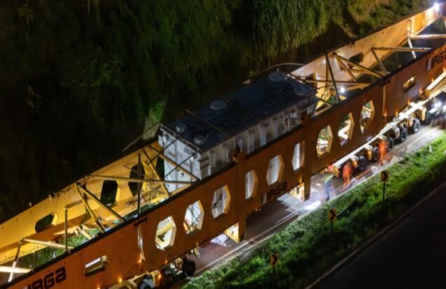 Operação na Tamoios vai impactar trânsito com transporte de carga gigante até o litoral