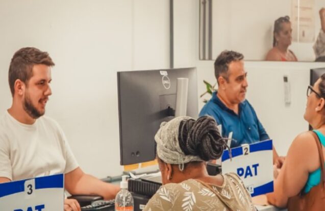 PAT de São Sebastião oferece 55 vagas de emprego em 32 áreas