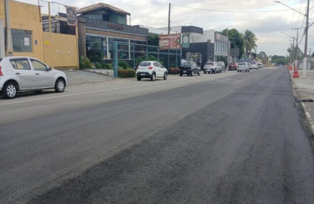 Pindamonhangaba inicia recapeamento no Ouro Verde e Jardim Imperial