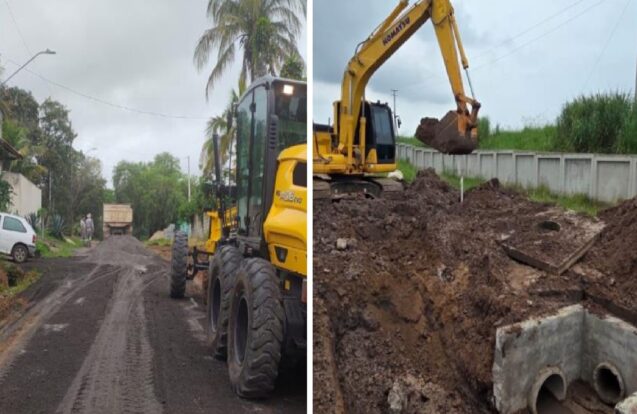 Pindamonhangaba realiza melhorias no Goiabal e avança em nova avenida entre Araretama e Vila Rica