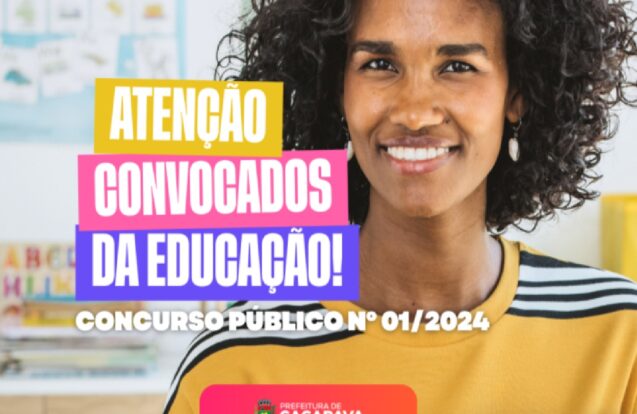 Prefeitura de Caçapava convoca aprovados em concurso para nova etapa