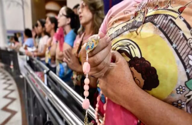 Romaria do Terço das Mulheres reúne milhares de fiéis em Aparecida neste fim de semana
