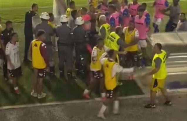 São José vence, assume liderança e jogo termina com confusão na A2