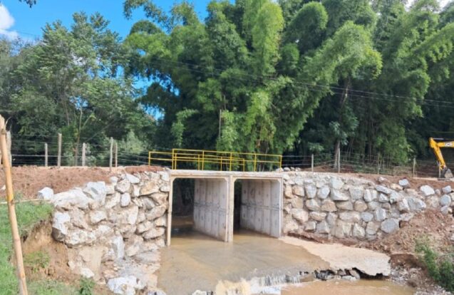 Taubaté conclui reconstrução de ponte na estrada da Malacacheta