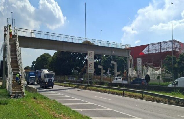 Via Dutra em São José dos Campos tem interdições noturnas