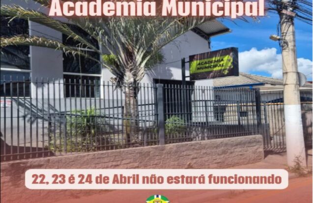 Academia Municipal de Jambeiro fecha por três dias para obras