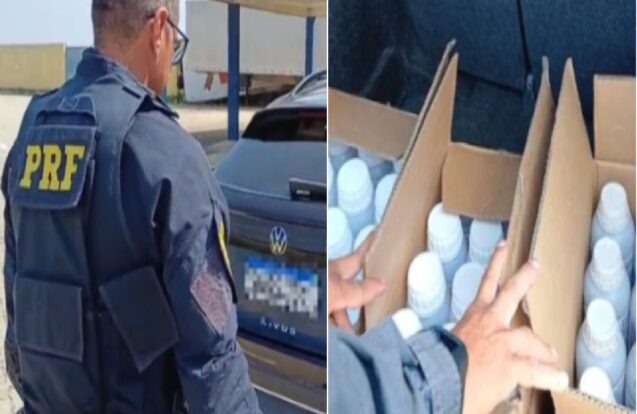PRF apreende quase 50 kg de agrotóxicos irregulares na Dutra em Jacareí