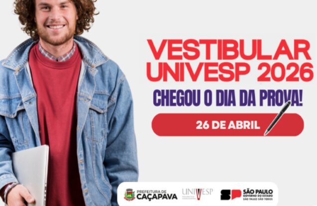 Prova da Univesp acontece neste domingo em Caçapava