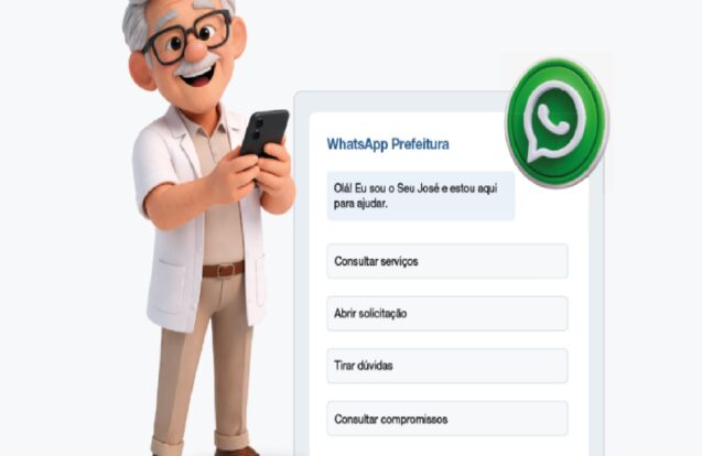 São José dos Campos lança WhatsApp 156 com atendimento 24 horas