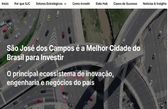 São José lança site para atrair investidores de outros países