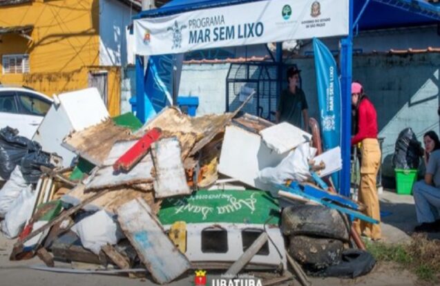 Ubatuba retira mais de 1,5 tonelada de lixo do manguezal