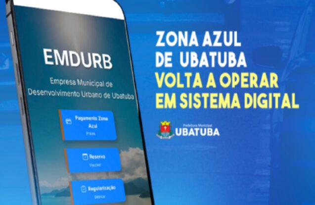 Zona Azul de Ubatuba passa a funcionar com sistema digital