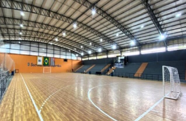 Arena Topolândia ganha revitalização e recebe final do futsal em São Sebastião