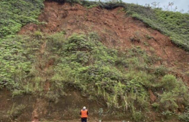 Defesa Civil remove pedras com risco de queda entre Cambury e Baleia em São Sebastião