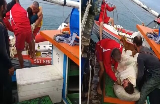 Jovem resgatada no mar em Ilhabela segue internada em observação