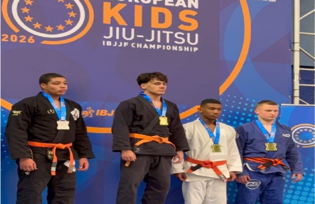 Nicolas Silva, de Jacareí, conquista título europeu de Jiu-Jitsu aos 15 anos