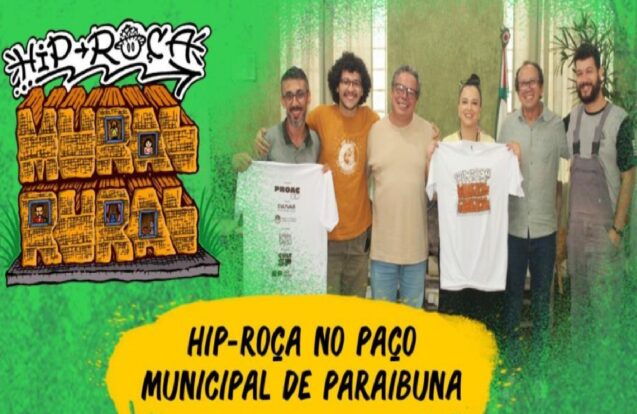 Paraibuna terá murais de grafite e oficinas com projeto Hip Roça