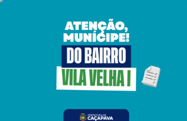 Prefeitura de Caçapava faz ação para regularização de imóveis no Vila Velha I