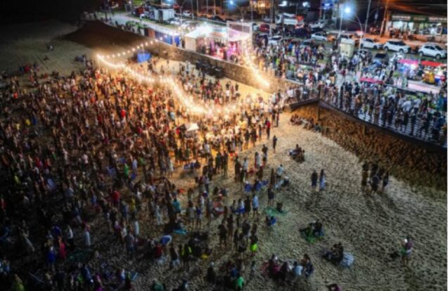 São Sebastião recebe Luau Gospel na Costa Sul neste sábado