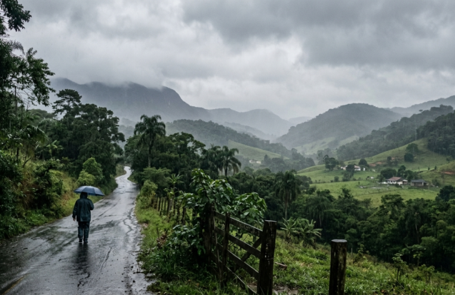 Semana começa com chuva e queda nas temperaturas no Vale do Paraíba e região