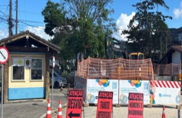 Caraguatatuba embarga obras da Sabesp após encontrar irregularidades em bairros da cidade