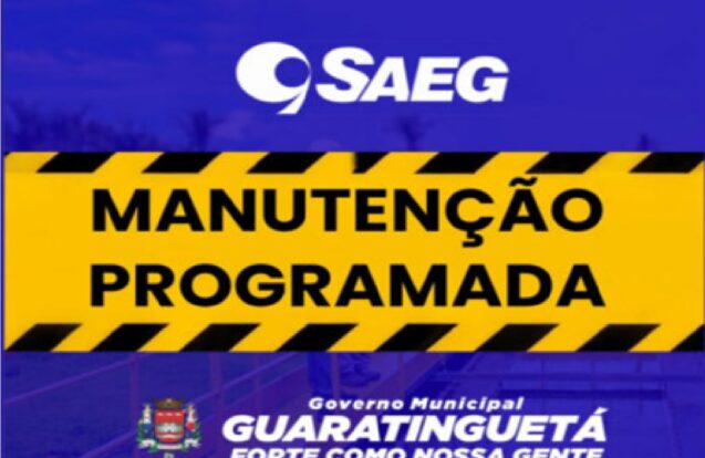 Guaratinguetá terá interrupção no abastecimento de água nesta segunda-feira