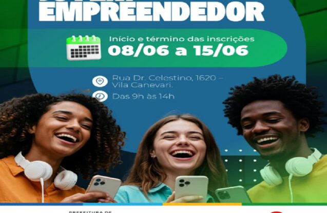 Inscrições para programa com bolsa de R$ 400 em Cruzeiro terminam nesta segunda-feira