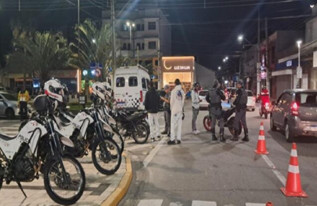 Pindamonhangaba registra 35 veículos fiscalizados em operação da PM durante a Copa