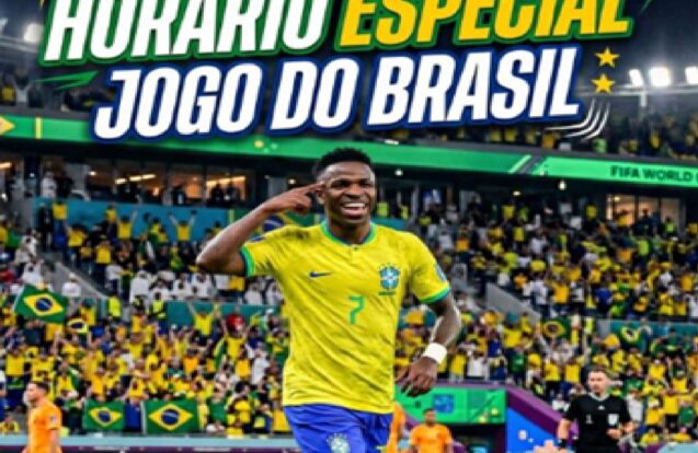 Prefeitura de Tremembé terá expediente reduzido na segunda-feira por causa do jogo do Brasil