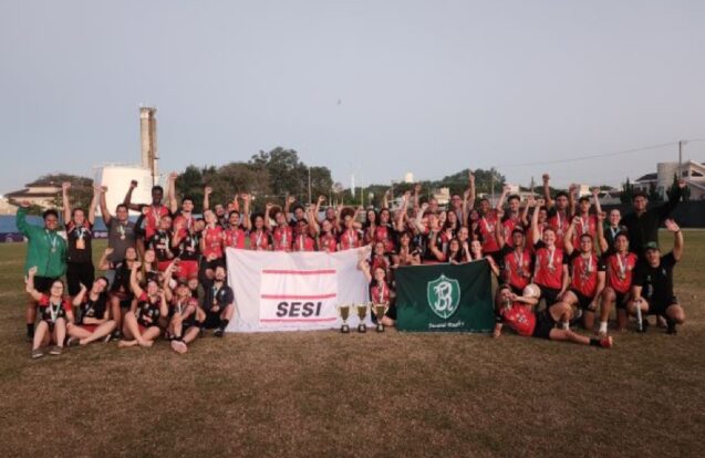 SESI Jacareí Rugby faz história e conquista três títulos brasileiros em um único fim de semana