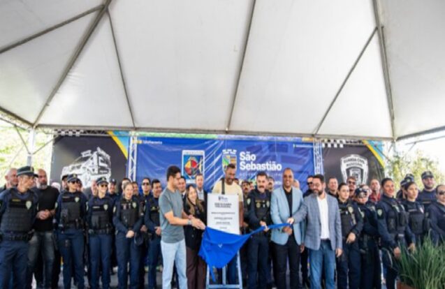 São Sebastião inaugura nova sede da GCM e anuncia convocação de mais 18 guardas