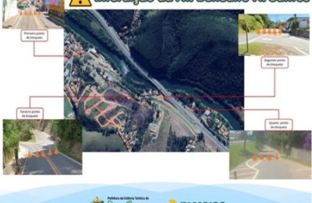 Trecho da SPA-35 terá interdição nesta quinta-feira em Paraibuna