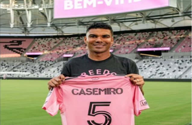 Casemiro é anunciado pelo Inter Miami e leva o nome de São José dos Campos para o mundo