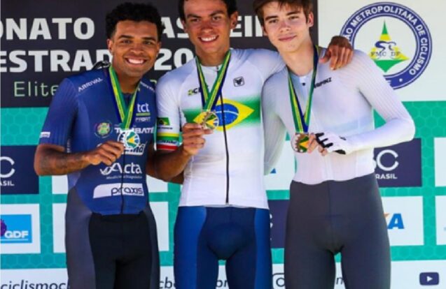 Ciclista de Taubaté conquista prata e bronze no Campeonato Brasileiro de Estrada