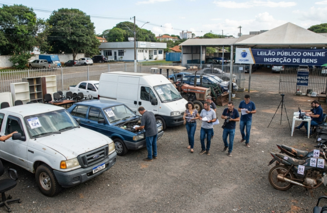 Cruzeiro abre leilão online de veículos e outros bens públicos