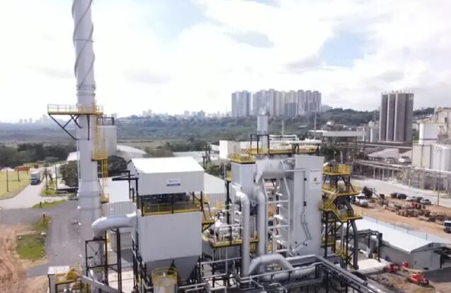 Fábrica de São José reduz emissão de CO₂ com nova caldeira de biomassa