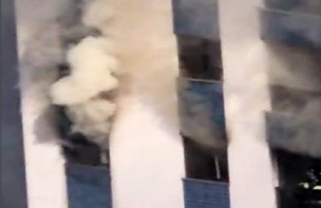 Incêndio em apartamento mobiliza Bombeiros no Jardim Aquarius, em São José dos Campos