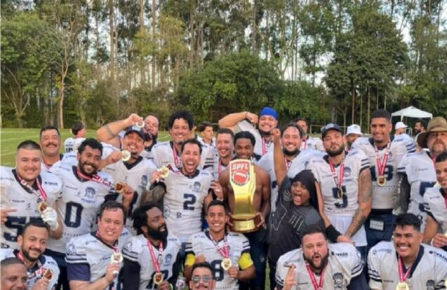 Taubaté é campeão estadual de futebol americano e garante vaga na elite paulista
