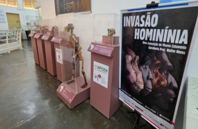 Taubaté recebe exposição sobre a evolução humana durante as férias de julho