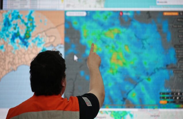 Vale do Paraíba e Litoral Norte entram em alerta para ventos fortes e chuva nesta quarta-feira