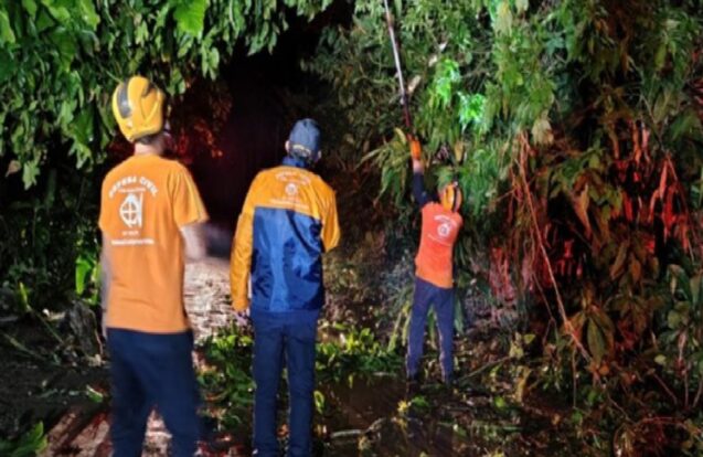Vendaval de 107 km/h deixa estragos e provoca morte em São Sebastião