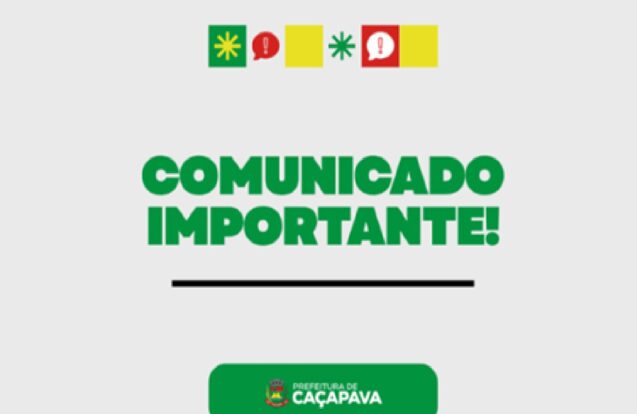 Caçapava alerta comerciantes sobre golpe com falso e-mail de alvará