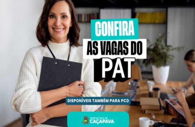 Caçapava tem novas vagas de emprego disponíveis nesta semana