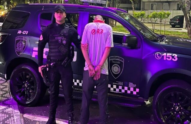 GCM prende homem com drogas durante ronda em Taubaté
