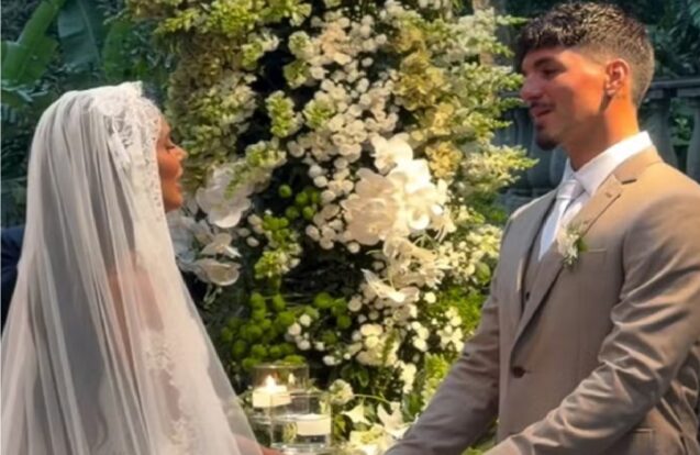 Gabriel Medina se casa em São Sebastião e anuncia que será pai pela primeira vez