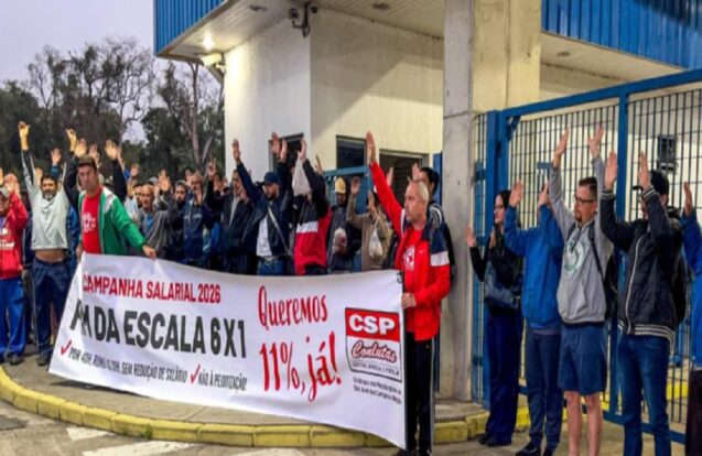 Metalúrgicos da Armco entram em estado de greve em Jacareí