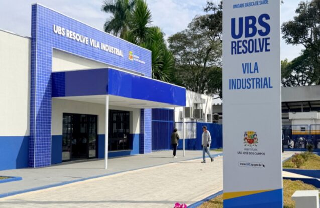 Nova UBS da Vila Industrial chama atenção pelo tamanho e estrutura em São José